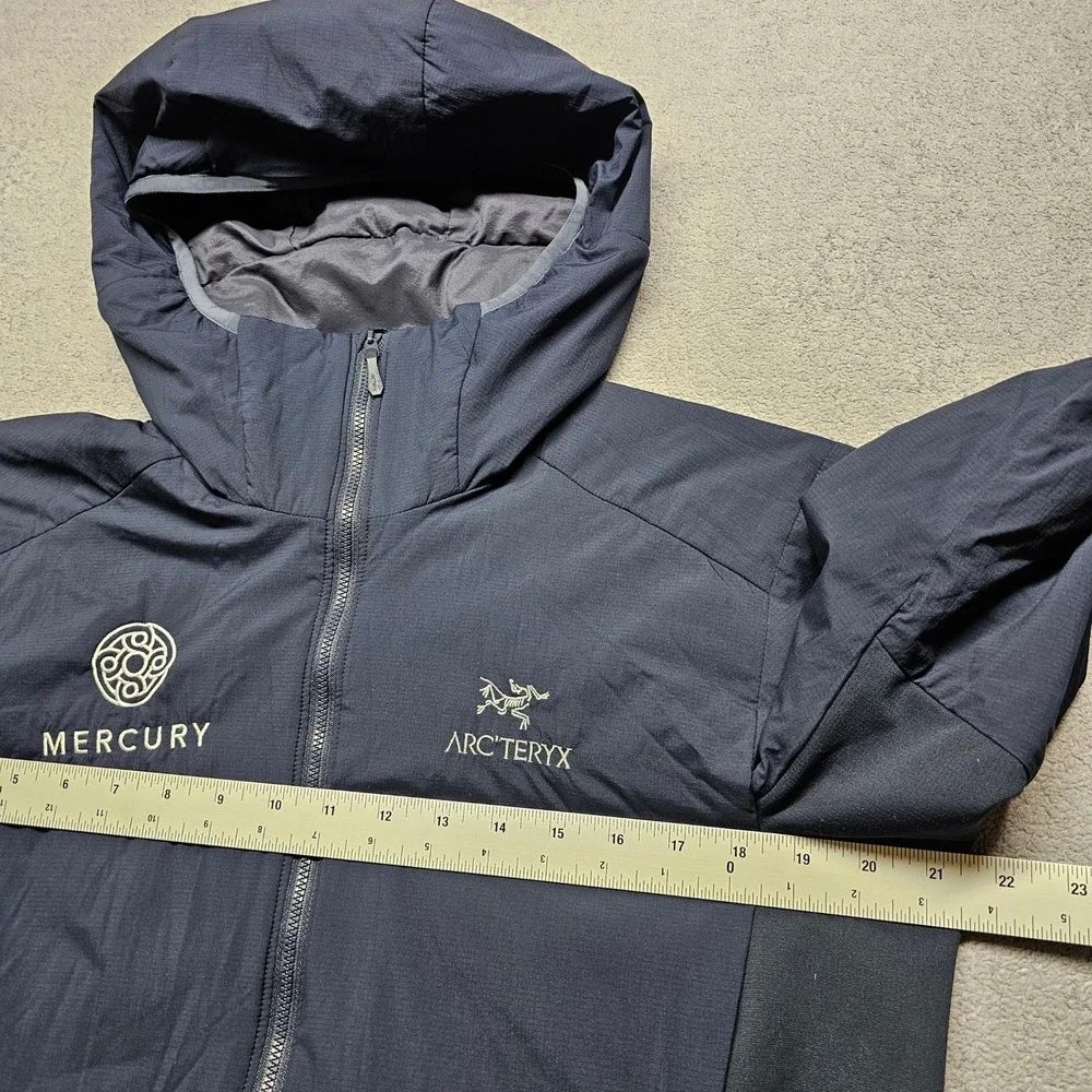 Arcteryx Atom LT Hoody Insulated Jacket Women's Large Navy Mercury 2021 Full Zip